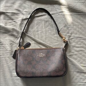 Coach Brown Leather Shoulder Bag